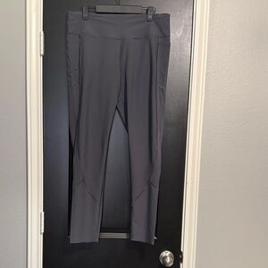 Victoria Secret total knockout Grey Athletic Leggings with Side Pockets